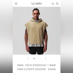 ASRV tech hoodie vest